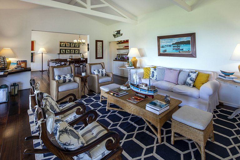 Buz019 - Luxury villa with 12 rooms and pool in Búzios