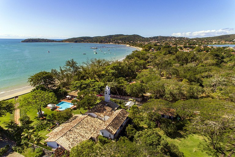Buz019 - Luxury villa with 12 rooms and pool in Búzios