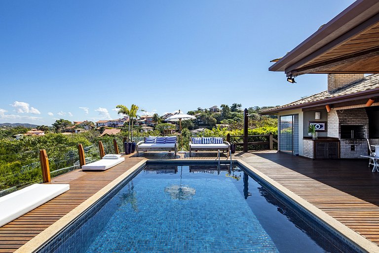 Buz051 - Maravillosa casa con vista al mar en Geribá