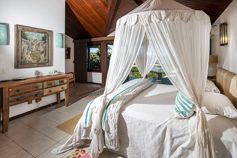 Buz051 - Wonderful house overlooking the sea in Geribá