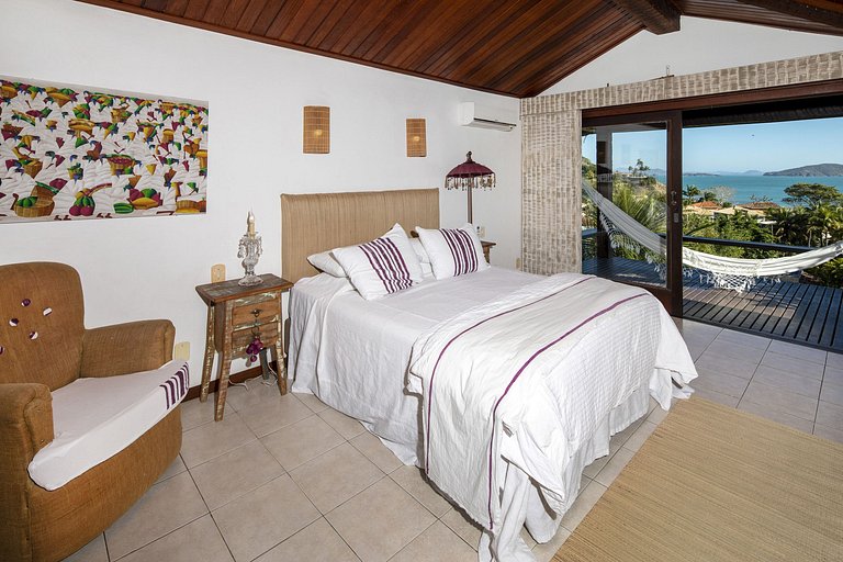 Buz051 - Wonderful house overlooking the sea in Geribá