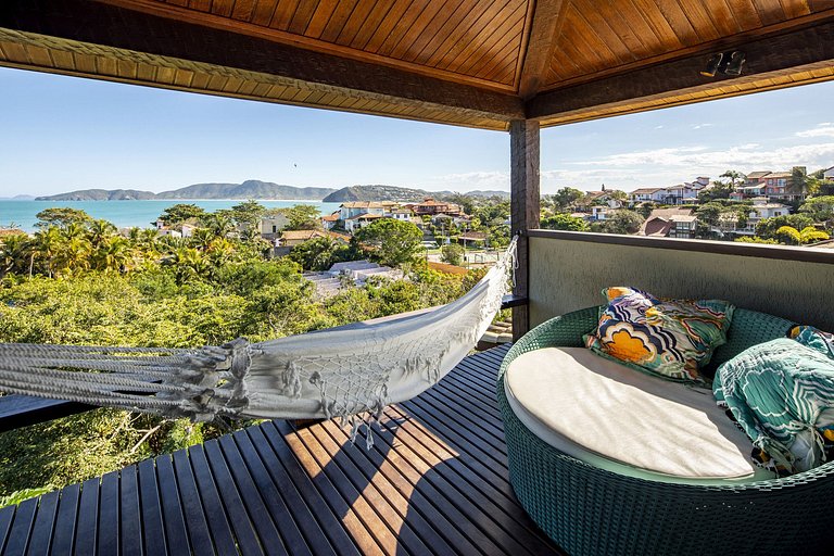 Buz051 - Maravillosa casa con vista al mar en Geribá