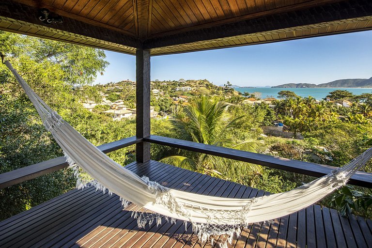Buz051 - Wonderful house overlooking the sea in Geribá