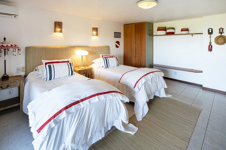 Buz051 - Maravilhosa casa com vista para o mar em Geribá