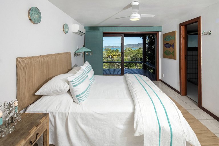 Buz051 - Wonderful house overlooking the sea in Geribá