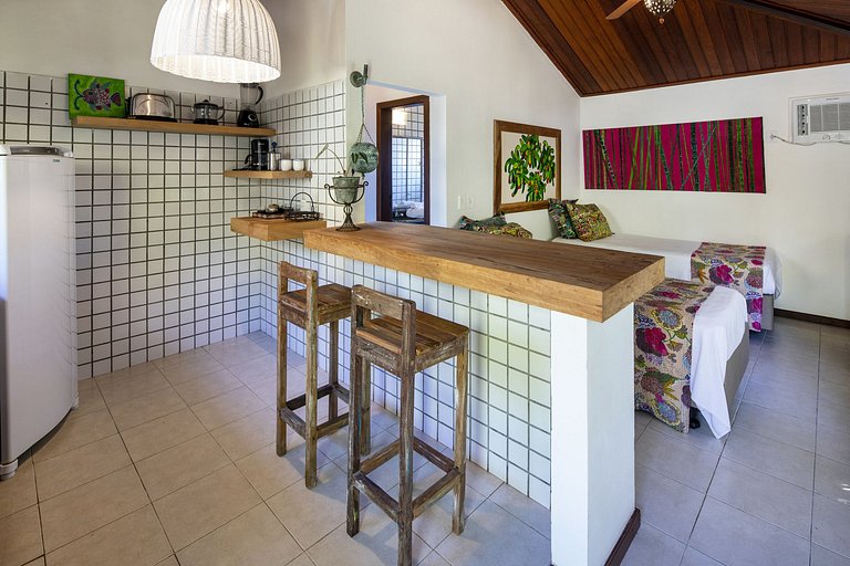 Buz051 - Wonderful house overlooking the sea in Geribá