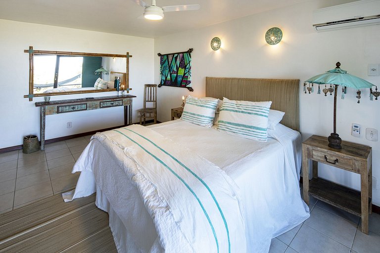 Buz051 - Wonderful house overlooking the sea in Geribá