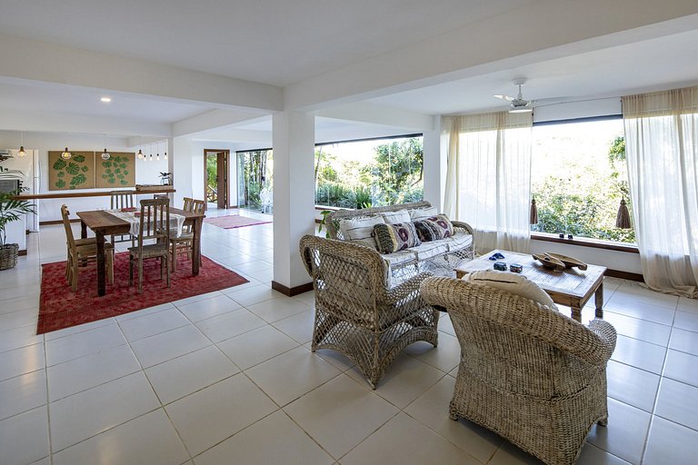 Buz051 - Maravillosa casa con vista al mar en Geribá