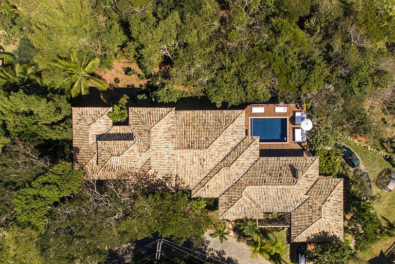Buz051 - Wonderful house overlooking the sea in Geribá