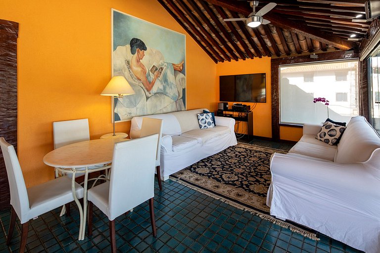 Buz039 - Casa frente al mar con piscina y cancha de tenis