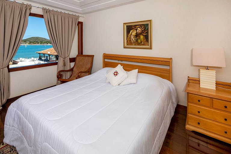 Buz039 - Casa frente al mar con piscina y cancha de tenis