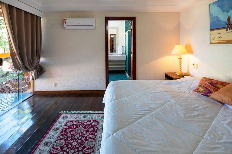 Buz039 - Casa à beira-mar com piscina e quadra de tênis