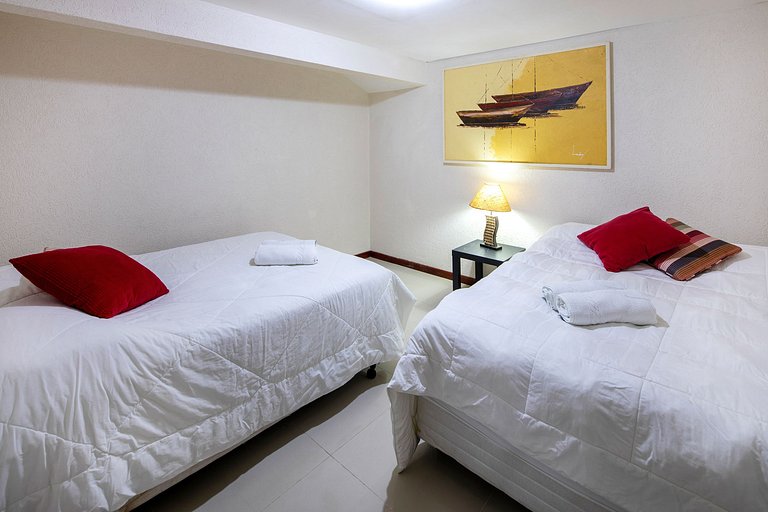 Buz039 - Casa à beira-mar com piscina e quadra de tênis