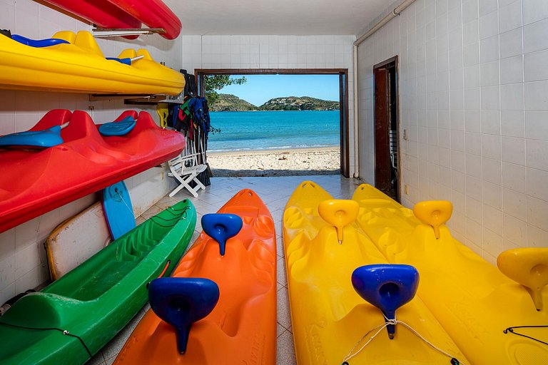 Buz039 - Casa frente al mar con piscina y cancha de tenis