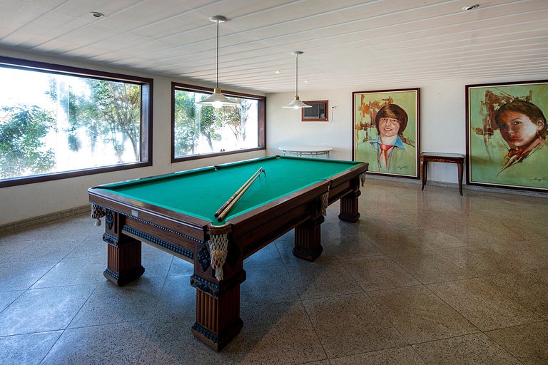 Buz039 - Casa à beira-mar com piscina e quadra de tênis