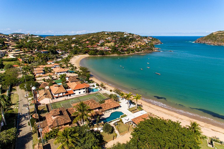 Buz039 - Oceanfront house with pool and tennis court