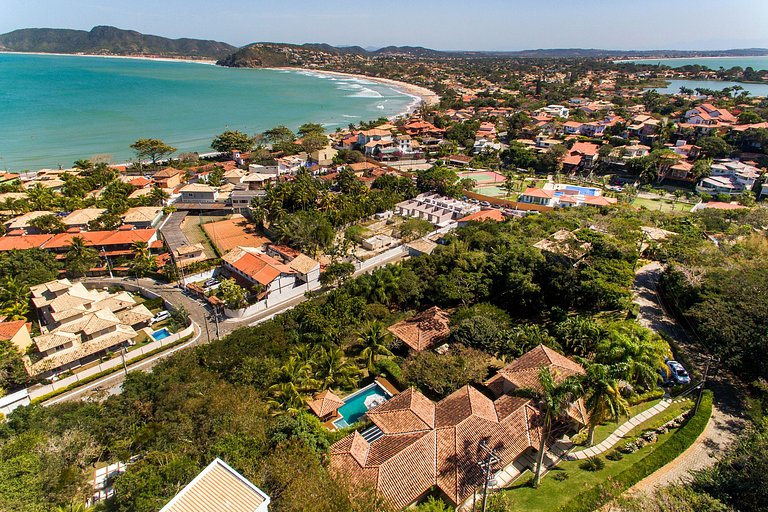 Buz055 - Charming 5 bedroom villa with a view of Geribá