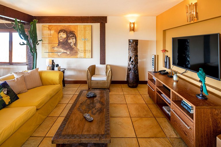 Buz025 - Casa de luxo com quatro quartos e piscina em Búzios
