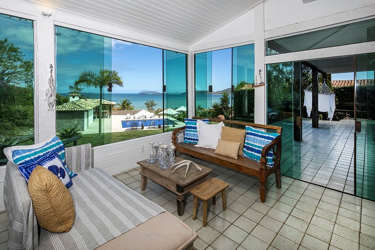 geriba beach, buzios, rio, house, 5 bedroom, hill, wooden de