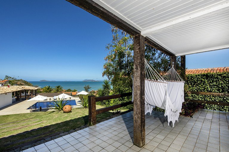 búzios, 5 chambres, plage Geribá, colline