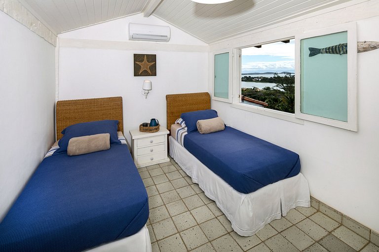 búzios, 5 chambres, plage Geribá, colline