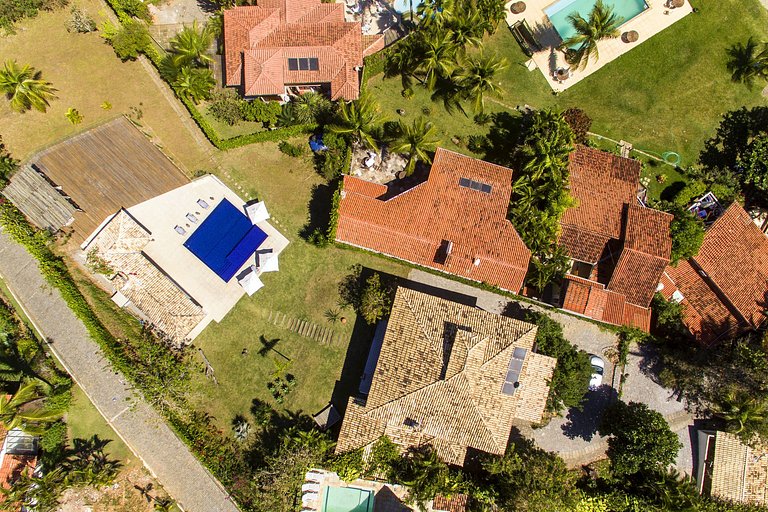 búzios, 5 chambres, plage Geribá, colline
