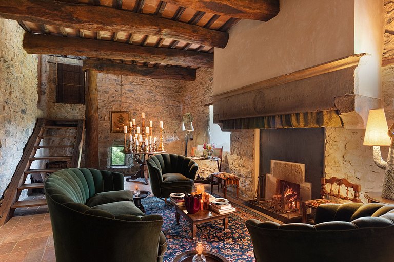 Tus008 - Magnifique château Toscan du 11ème siècle