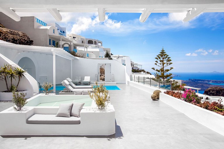 Cyc001 - Luxury private Villa in Santorini