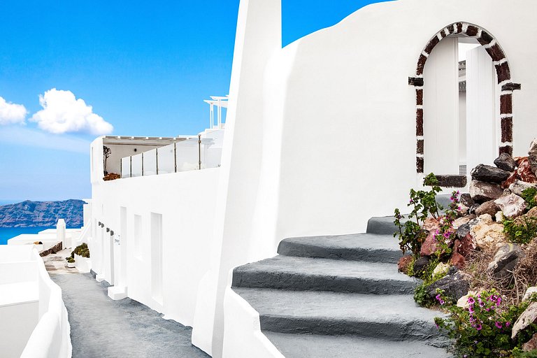 Cyc001 - Luxury private Villa in Santorini