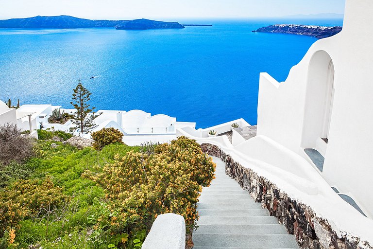 Cyc001 - Luxury private Villa in Santorini