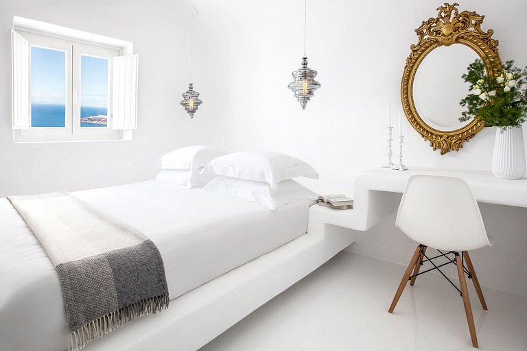 Cyc001 - Luxury private Villa in Santorini