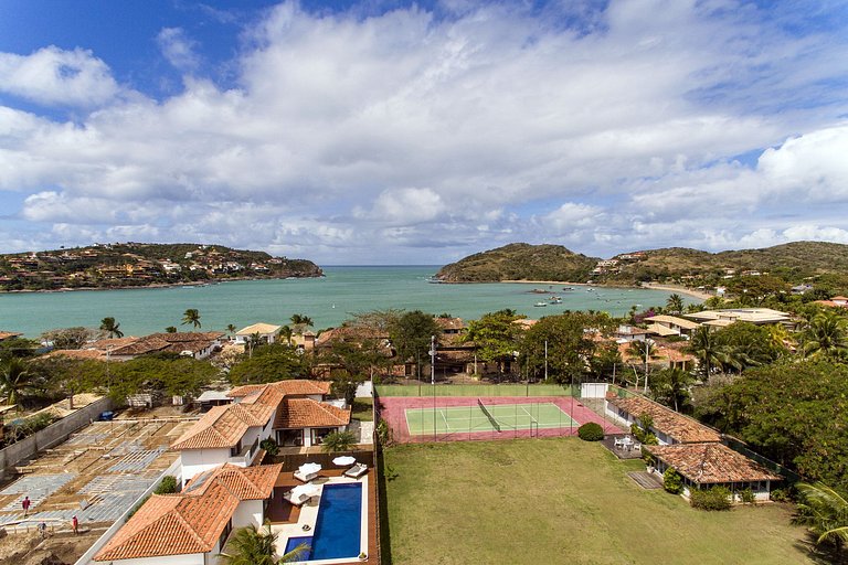 Buz049 - Ótima casa de 9 quartos perto da praia da Ferradura