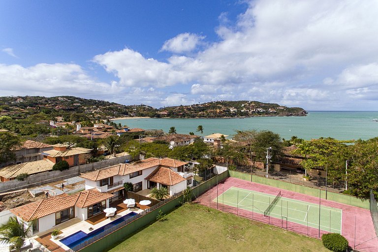 Buz049 - Ótima casa de 9 quartos perto da praia da Ferradura