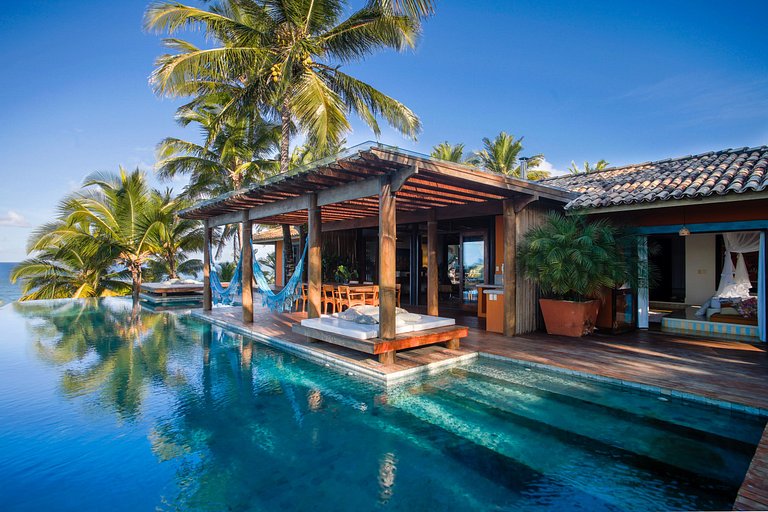 Bah153 - Casa de praia com linda vista em Itacaré