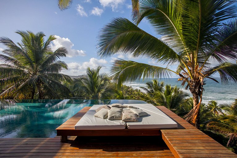 Bah153 - Casa de playa con vista linda en Itacaré