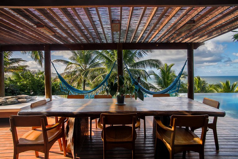 Bah153 - Beach house with amazing view in Itacaré