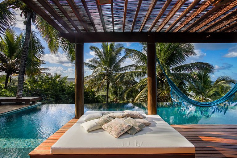 Bah153 - Casa de praia com linda vista em Itacaré