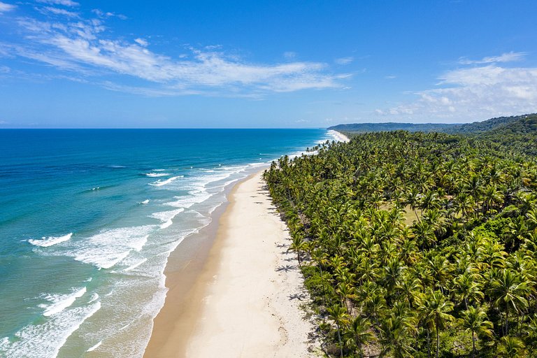 Bah153 - Casa de praia com linda vista em Itacaré