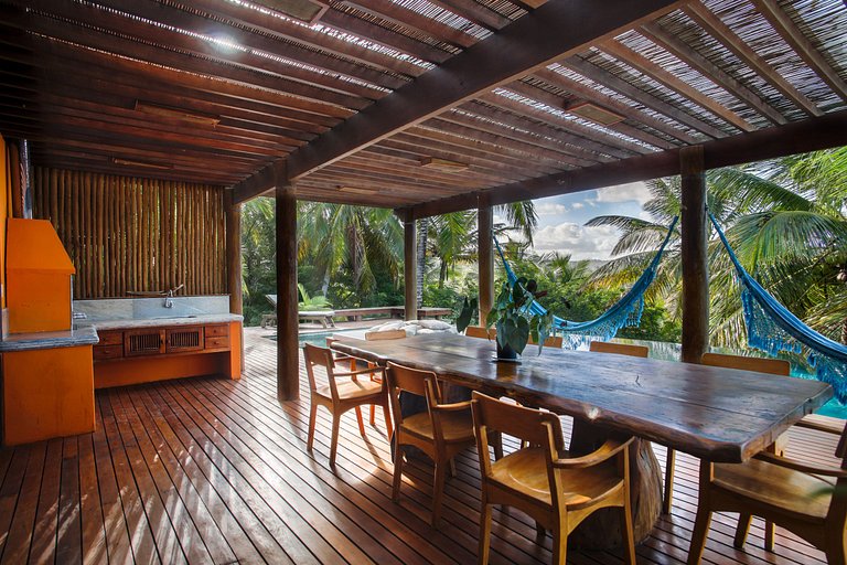 Bah153 - Casa de praia com linda vista em Itacaré