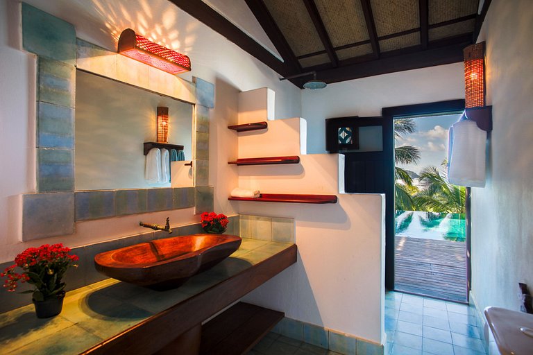 Bah153 - Beach house with amazing view in Itacaré
