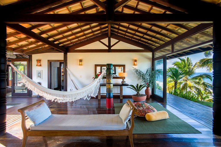 Bah153 - Casa de praia com linda vista em Itacaré