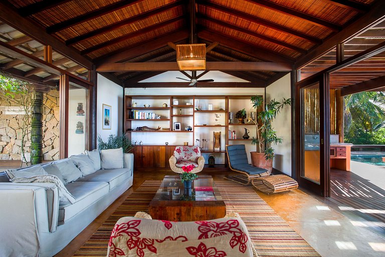 Bah153 - Casa de praia com linda vista em Itacaré