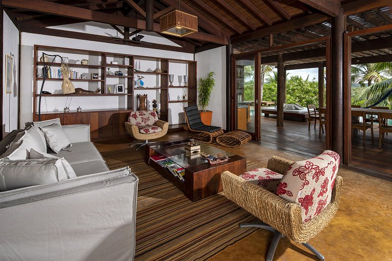 Bah153 - Villa de plage avec vue imprenable à Itacaré