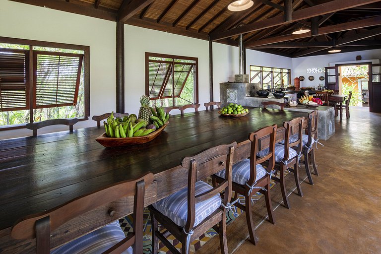 Bah153 - Casa de playa con vista linda en Itacaré