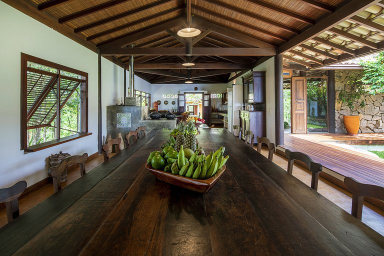 Bah153 - Villa de plage avec vue imprenable à Itacaré