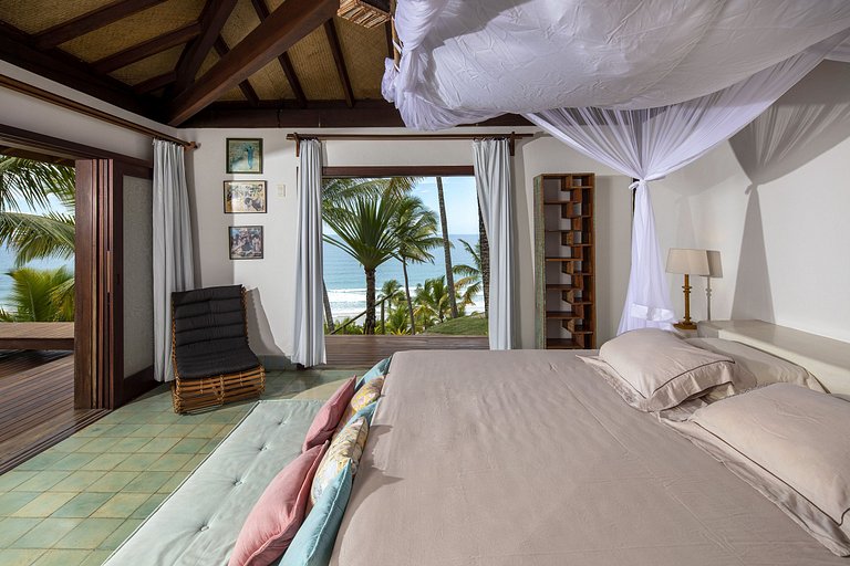 Bah153 - Casa de playa con vista linda en Itacaré