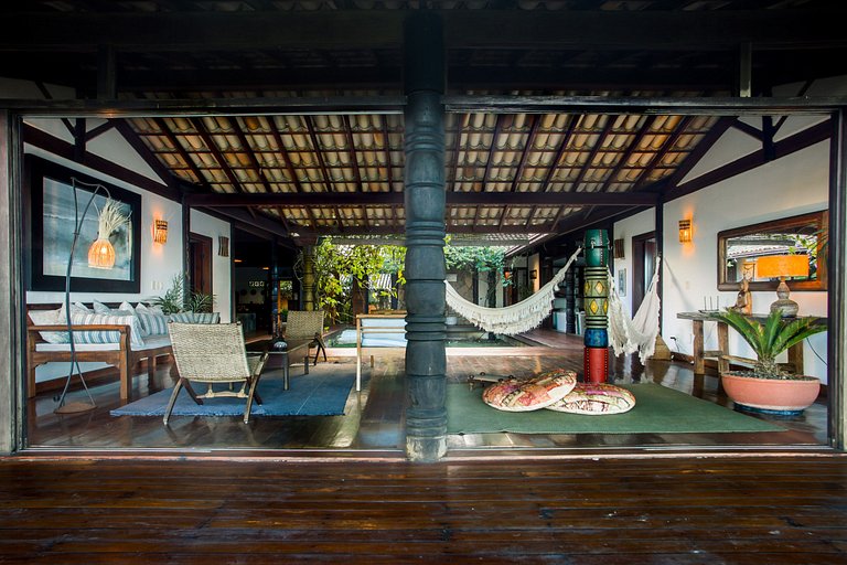 Bah153 - Villa de plage avec vue imprenable à Itacaré