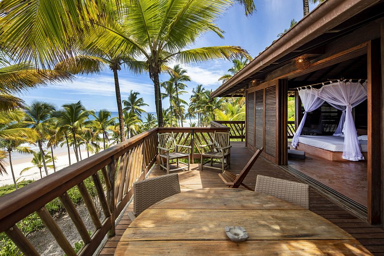 Bah153 - Casa de playa con vista linda en Itacaré