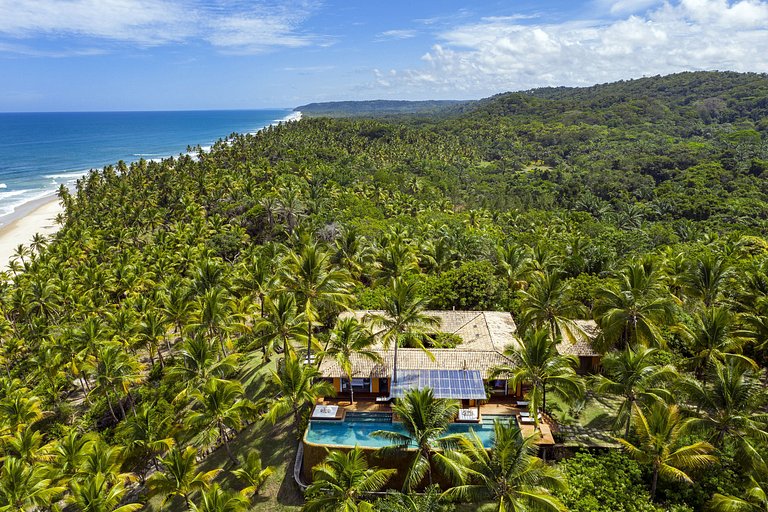 Bah153 - Casa de praia com linda vista em Itacaré