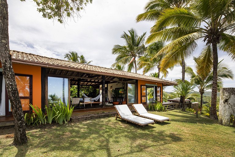Bah153 - Casa de playa con vista linda en Itacaré